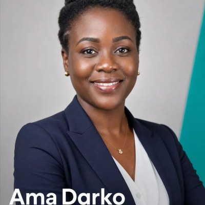 Miss Ama Darko Project Manager
