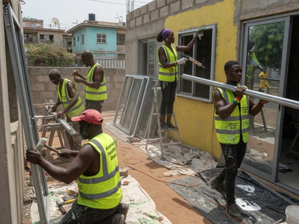 Luxury Residential Aluminium Features — Aluminium Installers Ghana