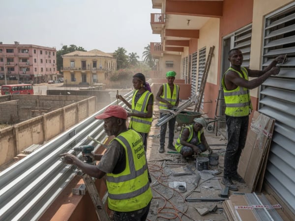 Public & Institutional Aluminium — Ridge — Aluminium Installers Ghana