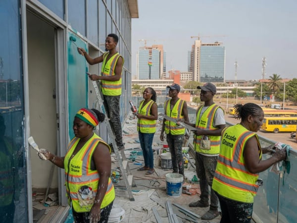 Banking & Financial Towers, Accra — Facade Ghana