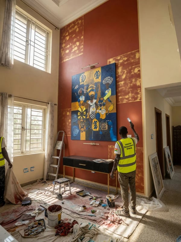 Art Curation & Installation — Interior Decorators Ghana