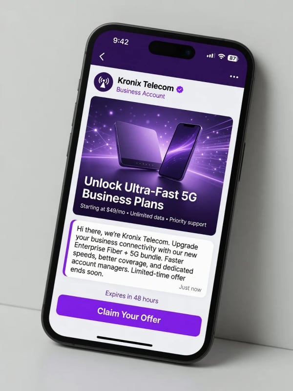 Viber Business Messages — Rich Chat at Scale — Kronix Telecom