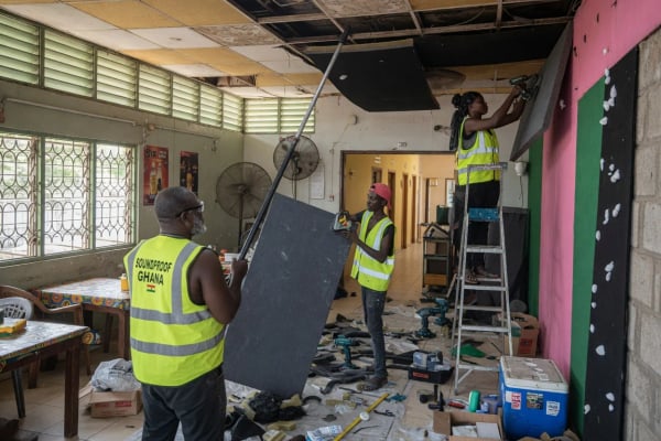 Hospitality, Hotels & Restaurants — Soundproof Ghana