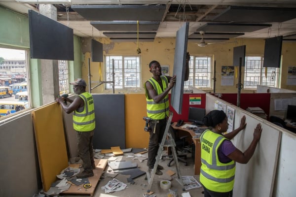 Offices & Workplaces — Soundproof Ghana