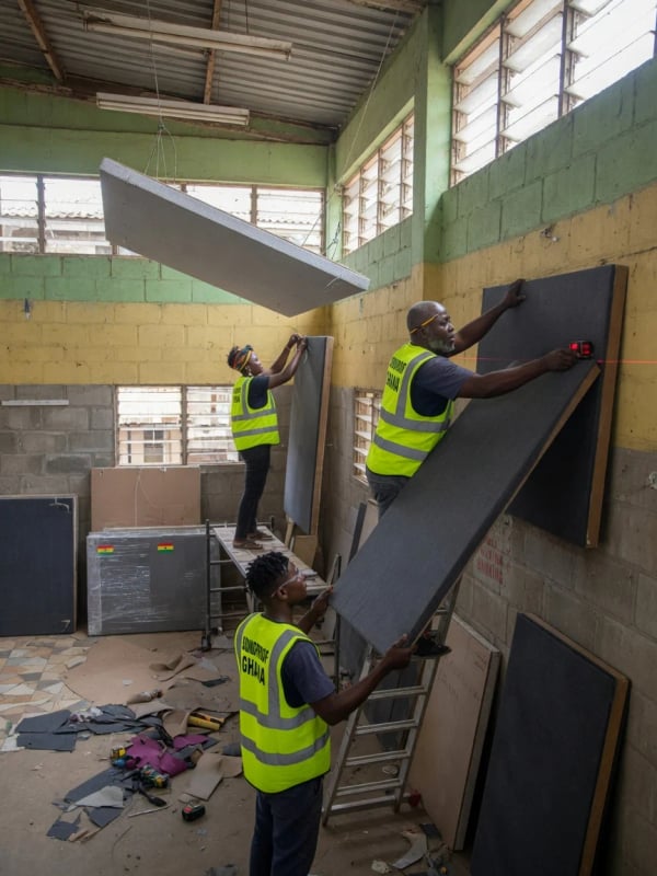 Acoustic Treatment & Echo Control — Soundproof Ghana