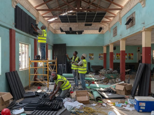 Commercial & Venue Acoustic Fit-Out — Soundproof Ghana