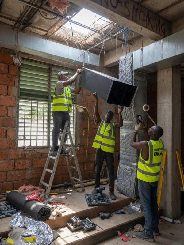 HVAC Noise Control — Soundproof Ghana