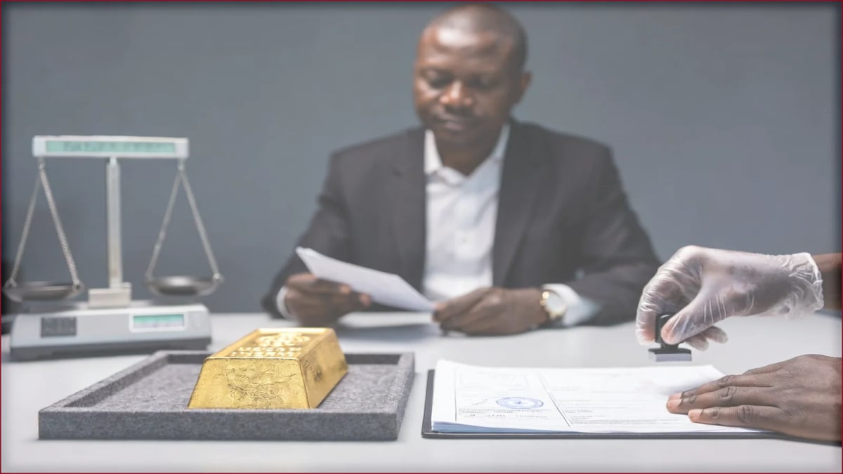 Documented precious-metals sourcing for a financial institution
