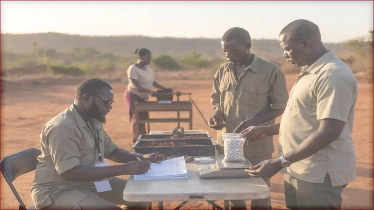 Sourcing and trade support for a mining cooperative