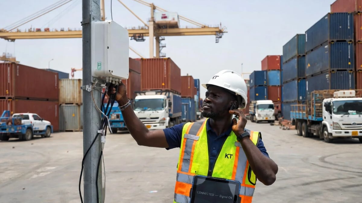 IoT and M2M connectivity enablement for a logistics operation