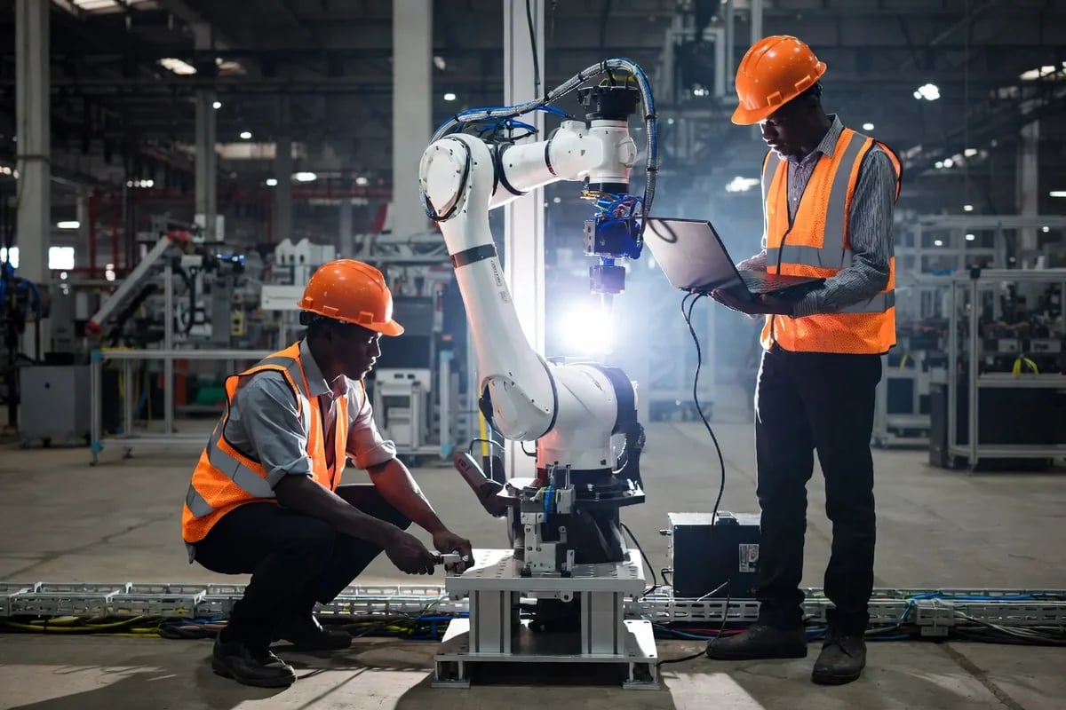 Robotic Installation & Integration — RoboFactory Africa