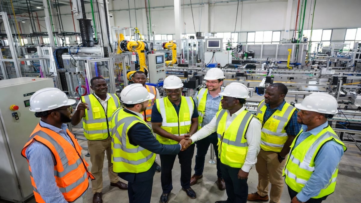 Phased automation programme for a manufacturing facility
