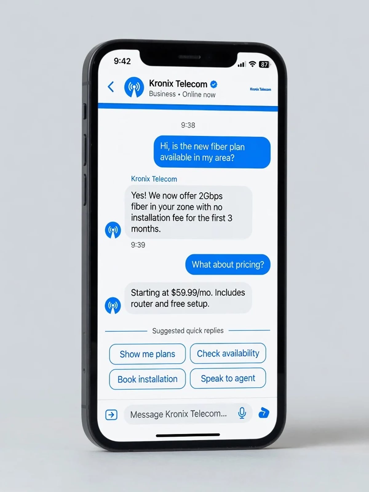 Messenger — Business Conversations on Facebook Messenger