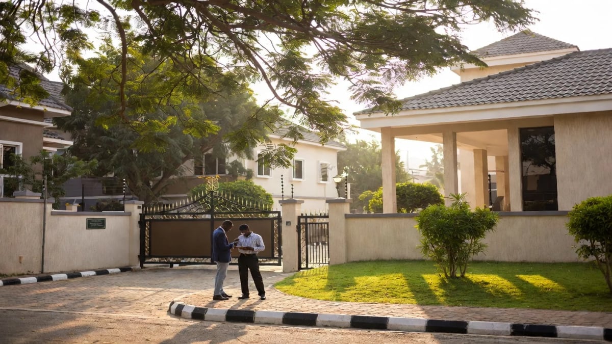 Management of a diplomatic residence portfolio