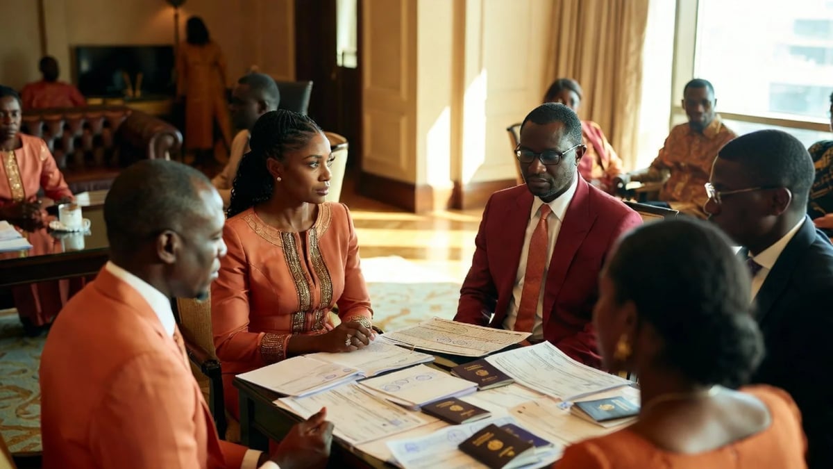 End-to-end travel for a delegation attending a Dubai event