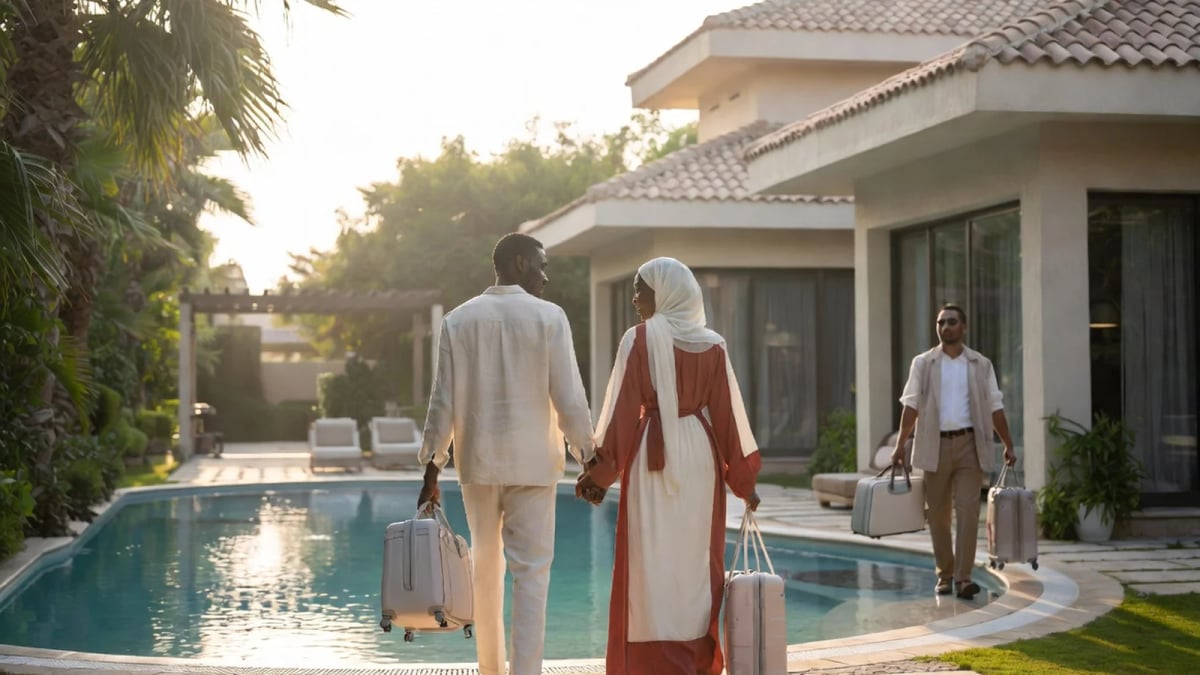 A honeymoon journey curated for a newly married couple