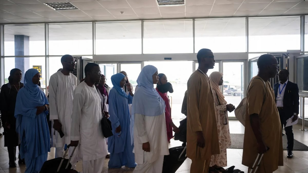 A pilgrimage journey arranged for a faith group from Ghana