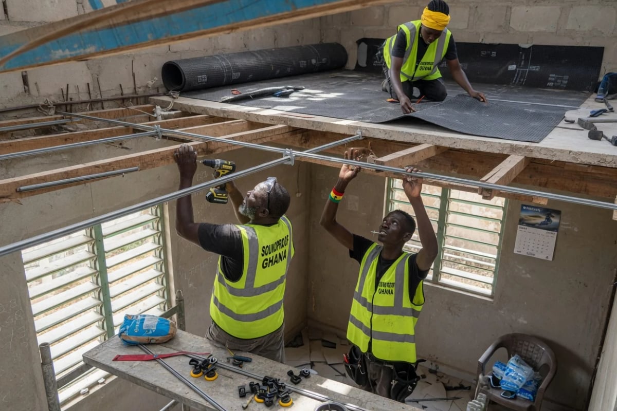 Ceiling & Floor Impact Soundproofing