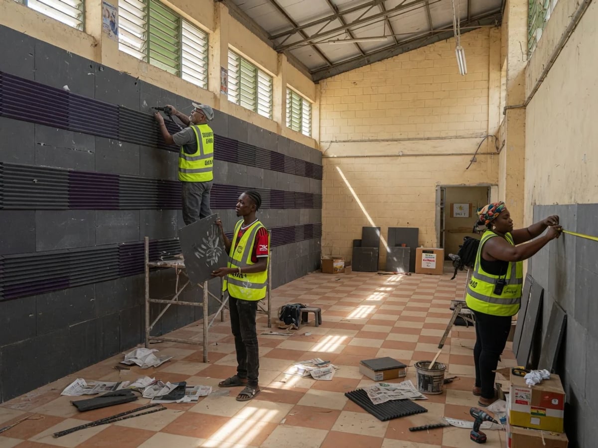 Echo & Reverberation Control — Soundproof Ghana