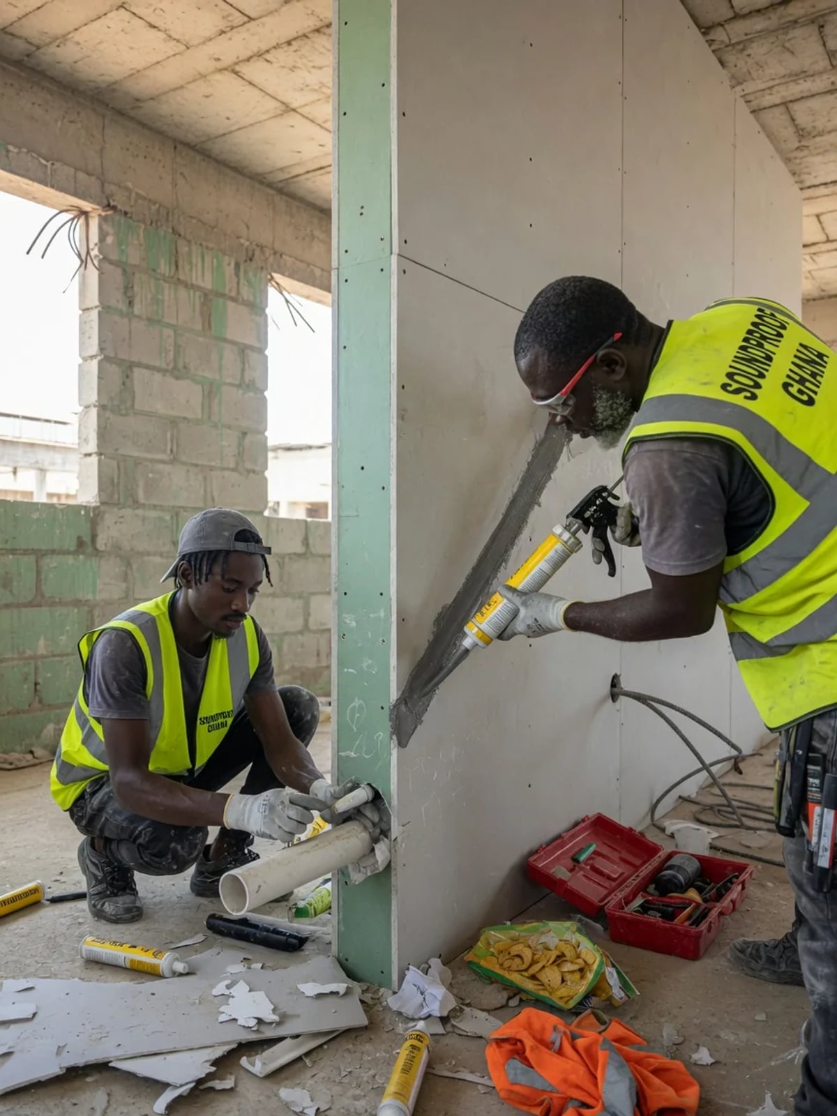 Flanking Noise Control — Soundproof Ghana