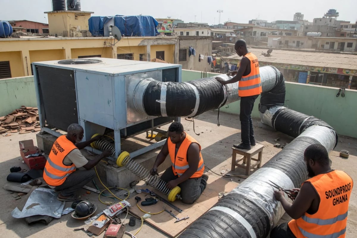 HVAC & Mechanical Hum Control — Soundproof Ghana