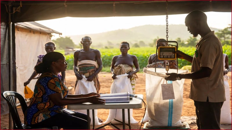 Commodity aggregation support for a government agricultural programme — Volta Region, Ghana — Kronix Agri