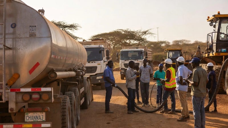 Continuity fuel supply for a mining operation — Western Region, Ghana — Kronix Energy