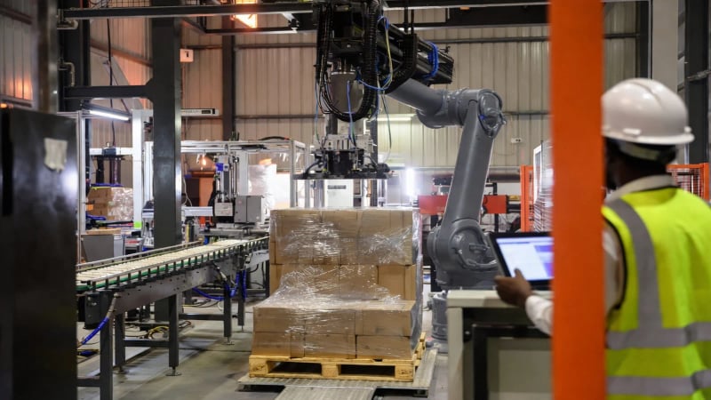 Robotic integration for a packaging operation — Tema, Ghana — RoboFactory Africa