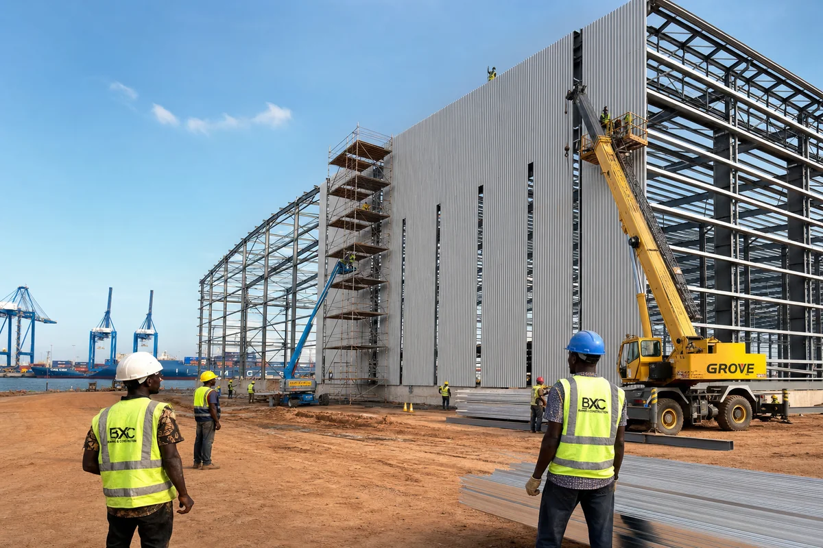 Construct GH industrial and logistics facility in the Tema corridor