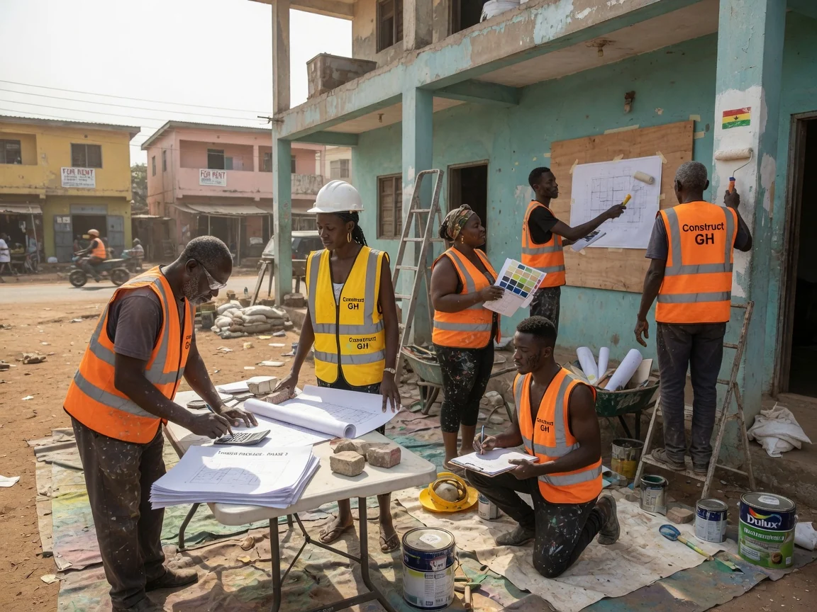 Tender-ready construction documentation and delivery in Accra — tender ready bill of quantities construction documentation accra constructgh, Accra Ghana