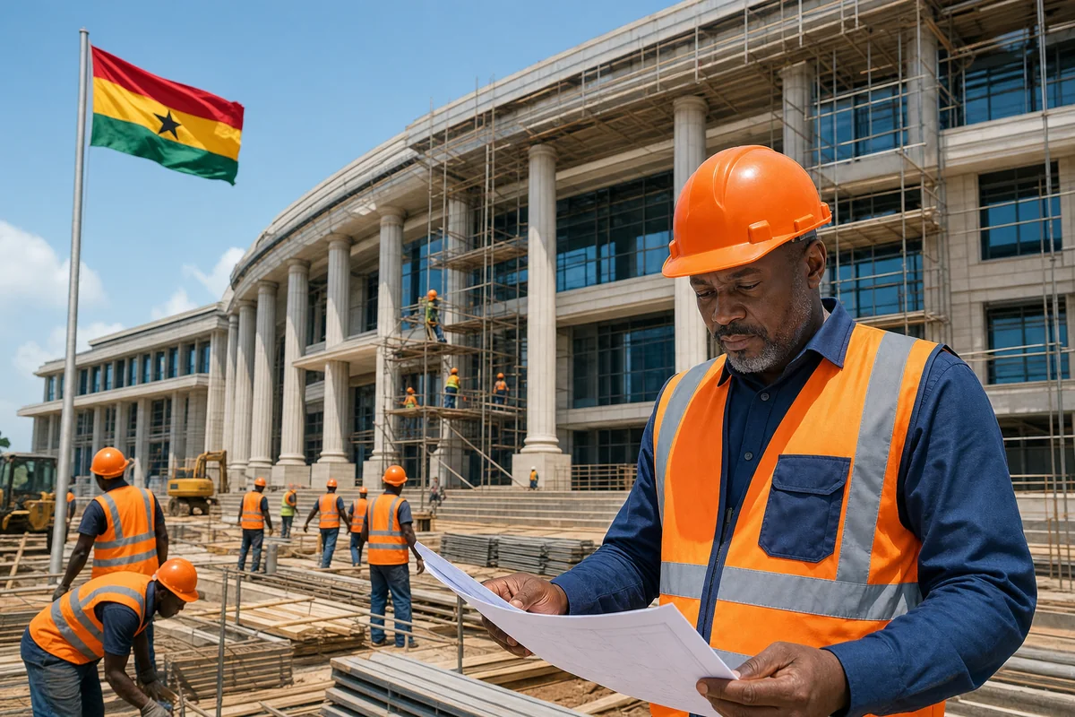 Government and public infrastructure construction in Accra — Contractors Ghana