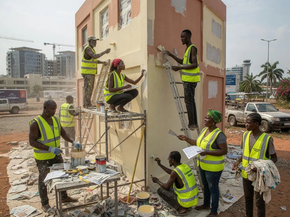 Quality assurance and warranty-backed execution in Accra — written warranty documented handover finished build airport city contractorsghana, Accra Ghana
