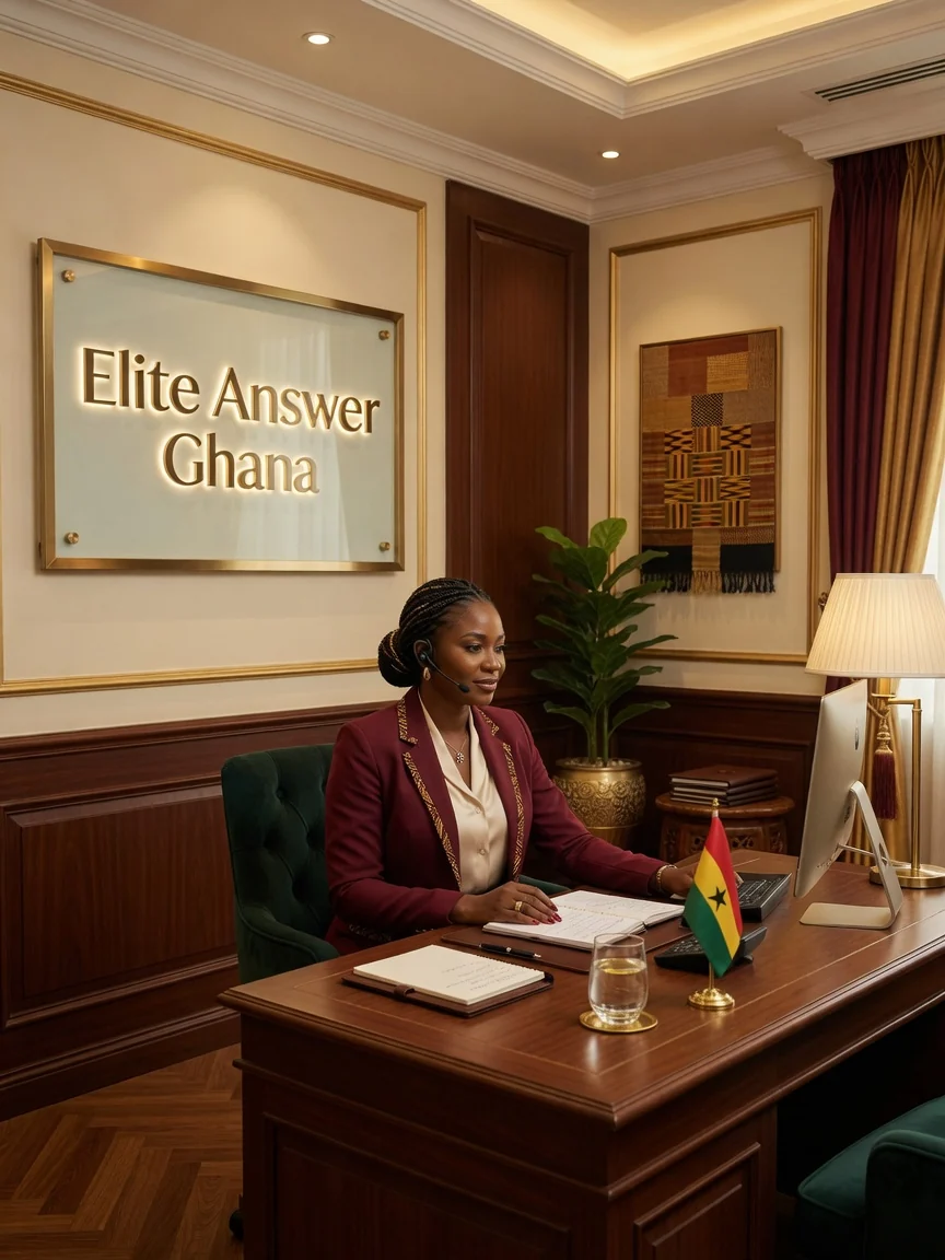 Elite Answer Ghana call-answering operation