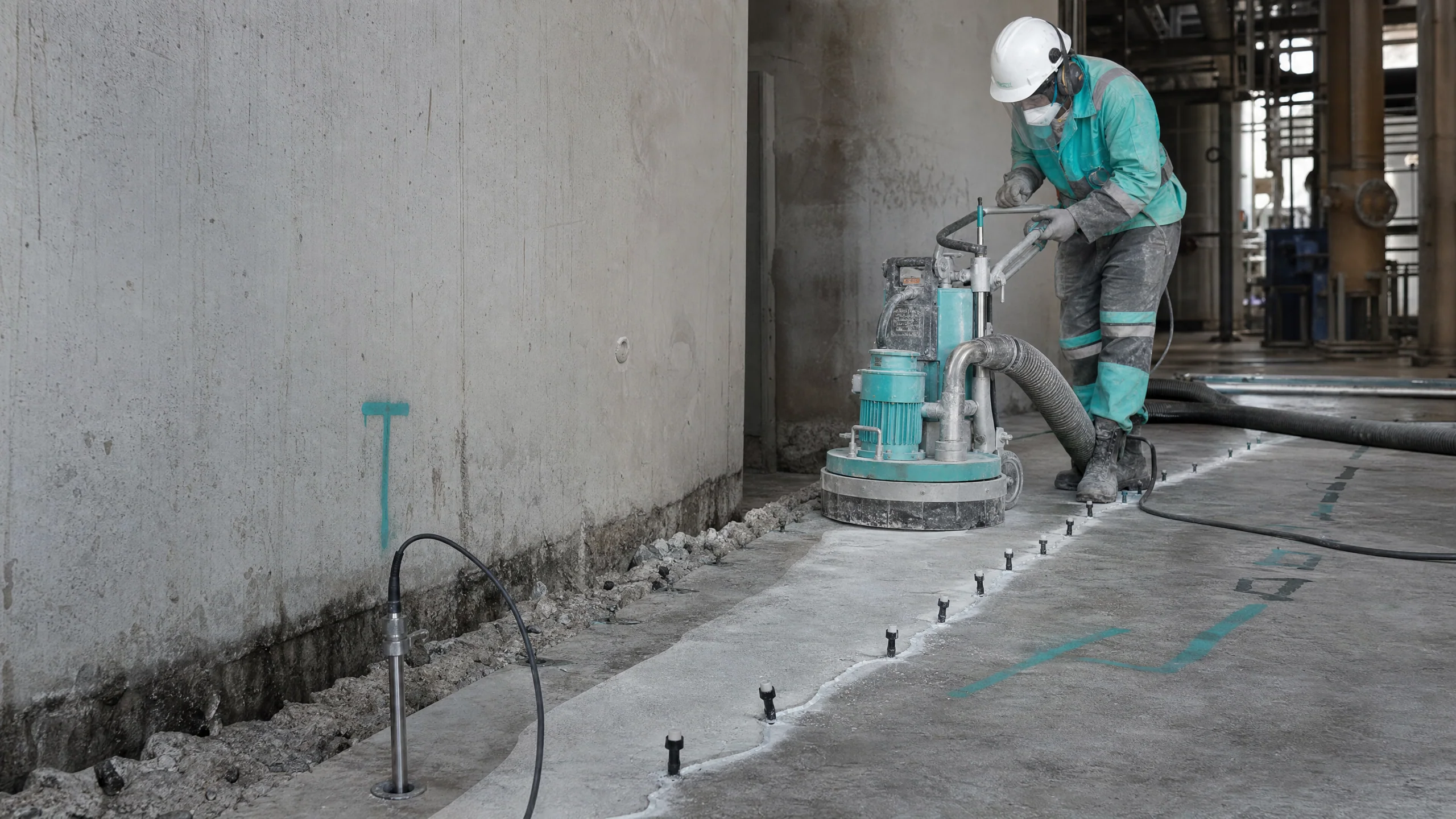 Concrete repair & substrate preparation in Accra, Ghana — service concrete repair substrate prep industrial accra, Accra Ghana