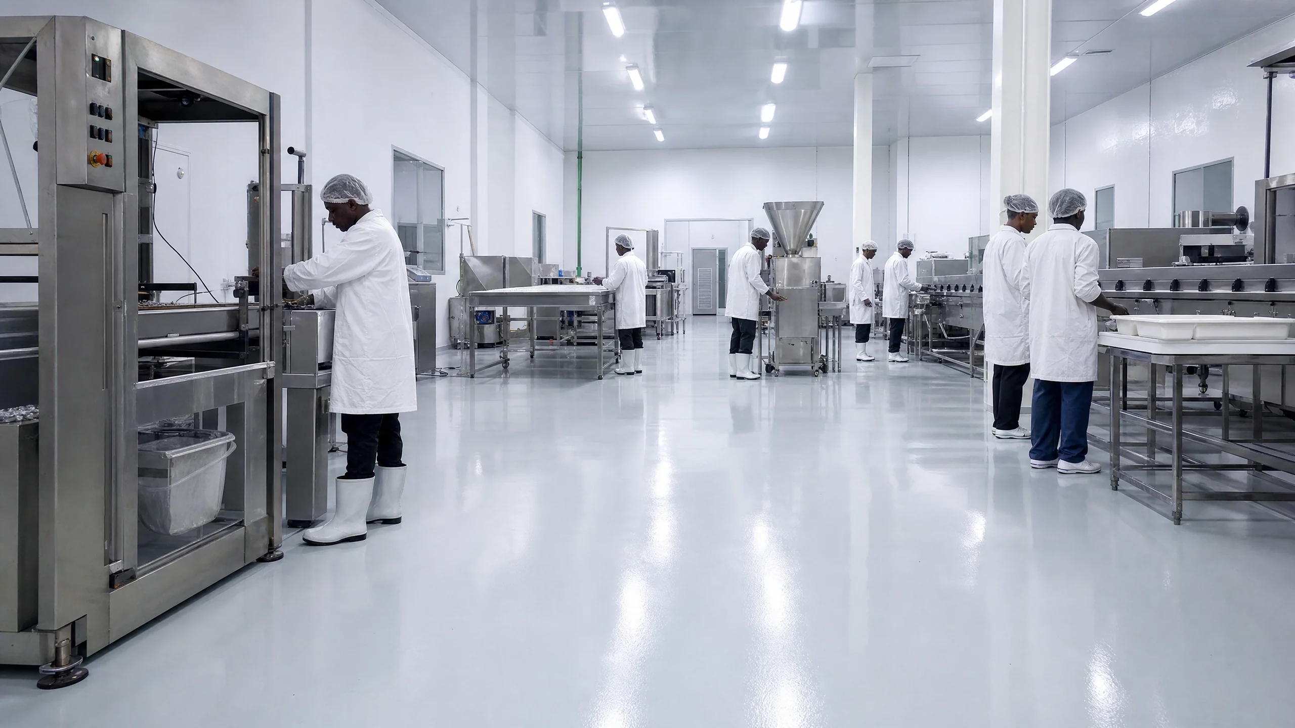Hygienic food & pharma epoxy flooring in Accra, Ghana — service hygienic epoxy food production accra, Accra Ghana