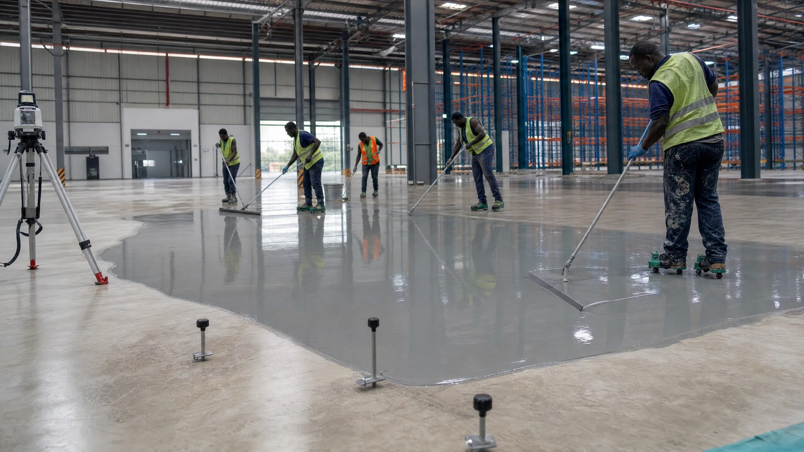 Self-levelling epoxy systems in Accra, Ghana — service self levelling epoxy logistics warehouse tema, Accra Ghana