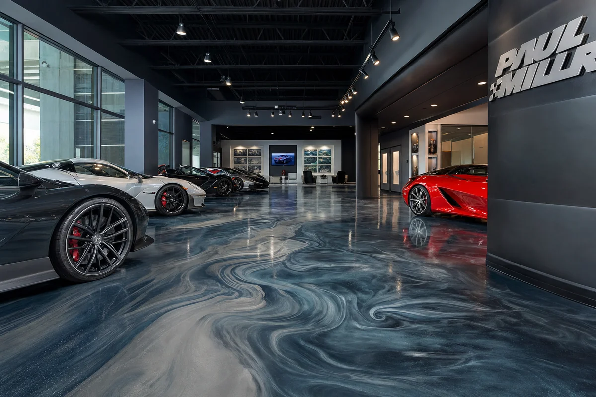 Decorative metallic epoxy floor in Accra, Ghana — service decorative metallic epoxygh, Accra Ghana