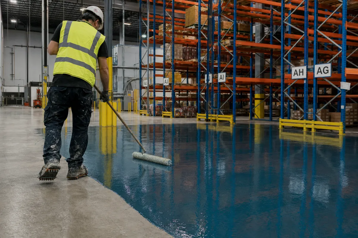 Self-levelling epoxy floor in Accra, Ghana — service self levelling epoxy epoxygh, Accra Ghana