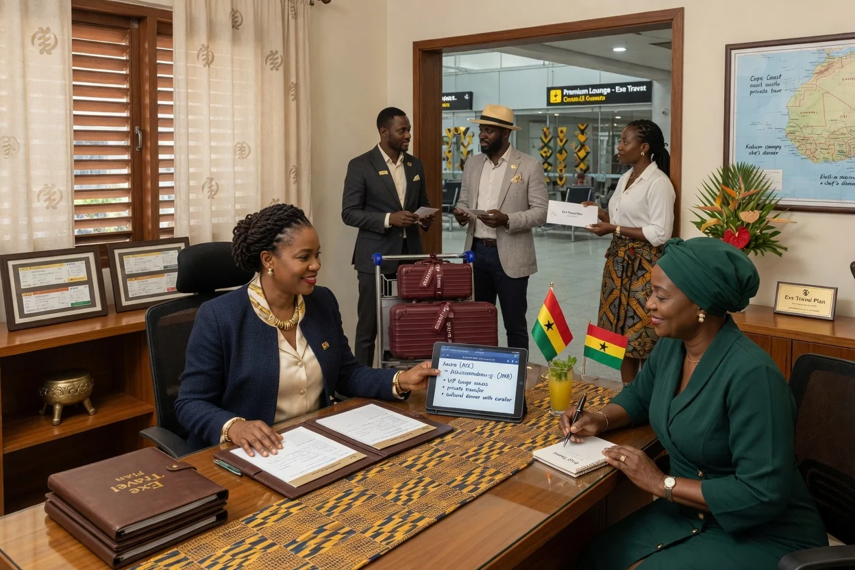 Voyages pour assister à des événements, curatés depuis le Ghana — exe travel plan event attendance travel premium group branded dubai exetravelplan, Accra Ghana
