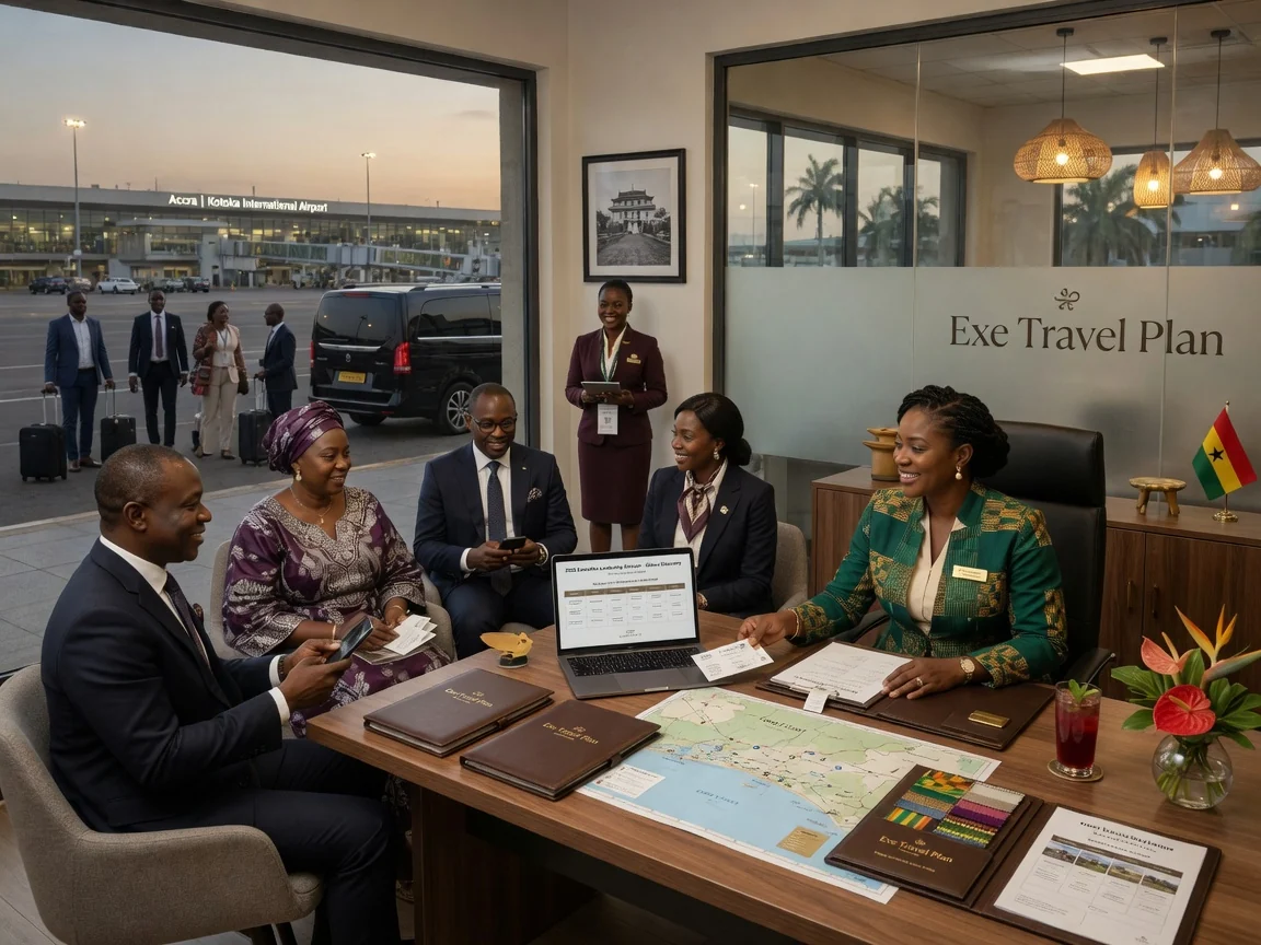 Voyages incentive d'entreprise curatés depuis le Ghana — exe travel plan executive group incentive gala dinner premium branded dubai exetravelplan, Accra Ghana