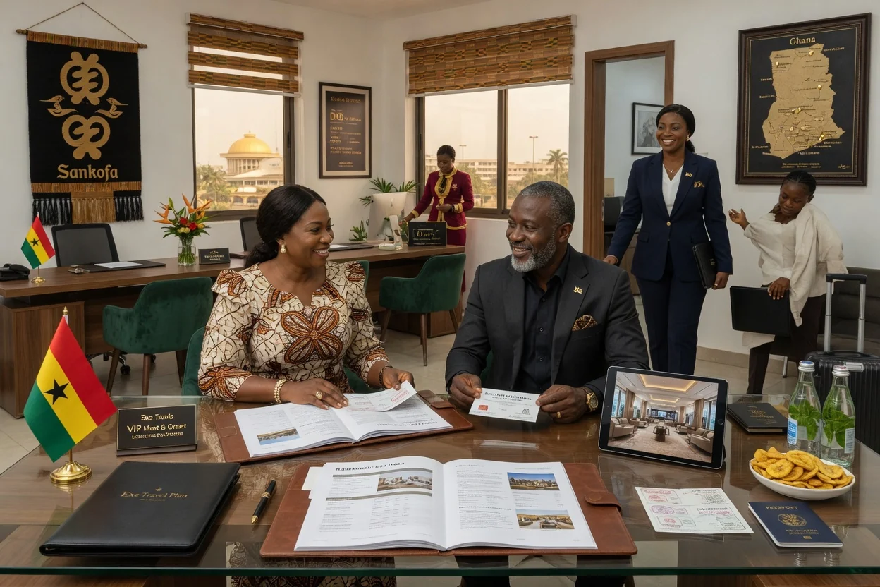 Curated Dubai holidays from Ghana — exe travel plan vip concierge dubai experience premium branded dubai exetravelplan, Accra Ghana