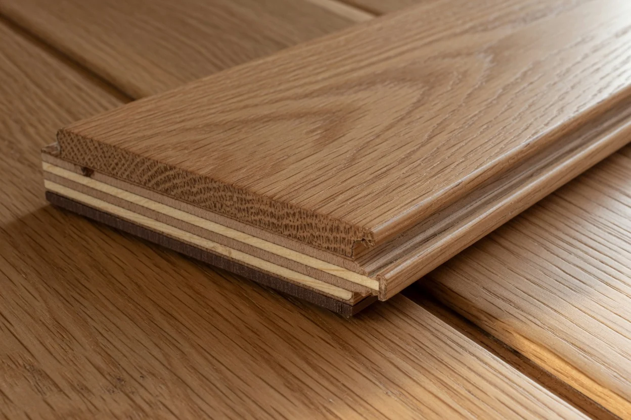 Pose de sol en bois d'ingénierie à Accra, Ghana — service engineered hardwood installation detail accra, Accra Ghana