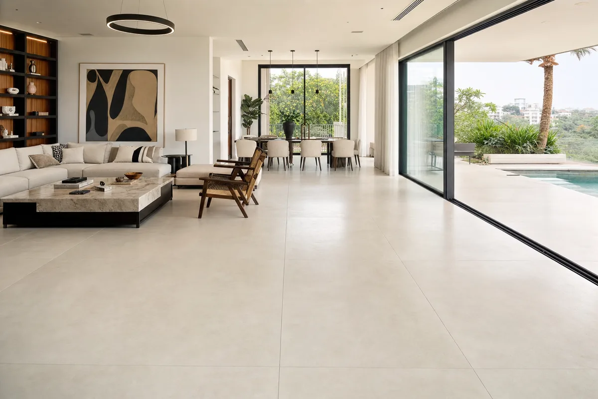 Premium porcelain tile installation in Accra, Ghana — service premium tile residence east legon accra, Accra Ghana