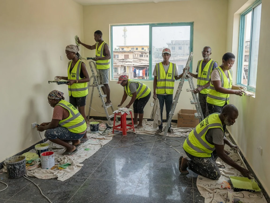 Anti-static ESD flooring in Accra, Ghana — esd copper grounding network data centre accra floorsgh, Accra Ghana