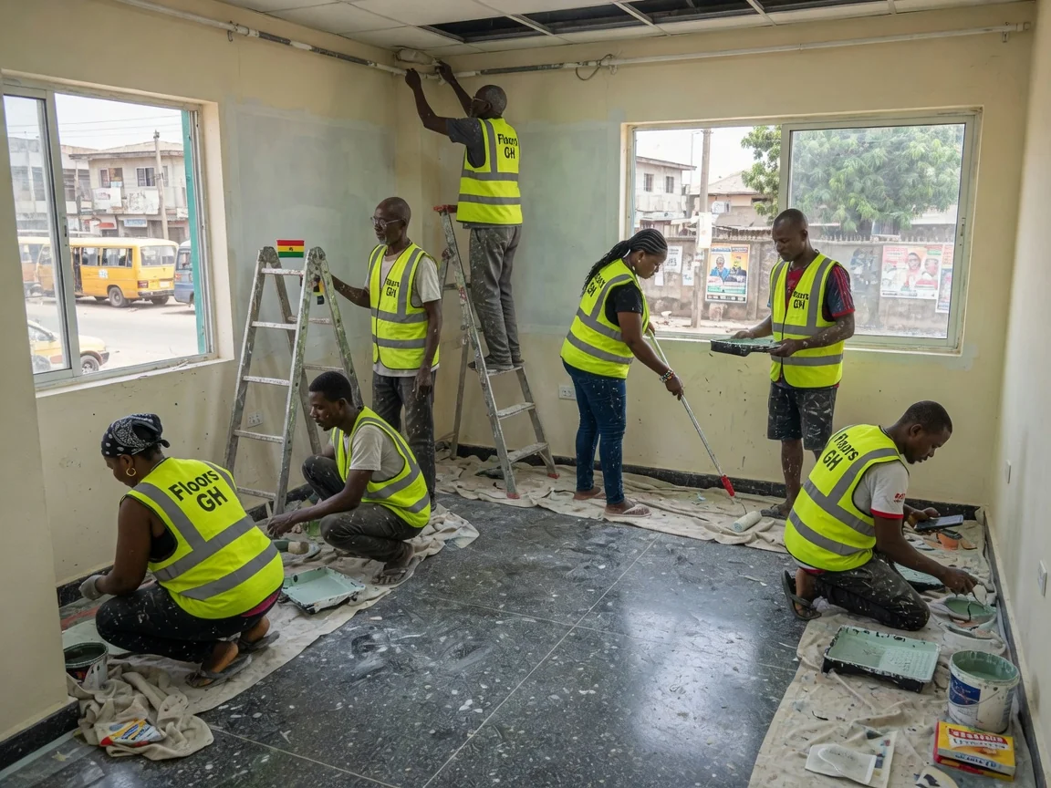 Anti-static ESD flooring in Accra, Ghana — esd surface resistance test iec 61340 floorsgh, Accra Ghana