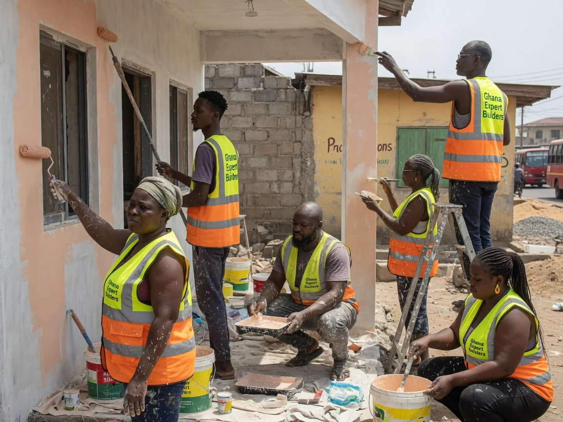 Master-craft premium finishes in Accra — master craft surface finish completed handover residential ghanaexpertbuilders, Accra Ghana