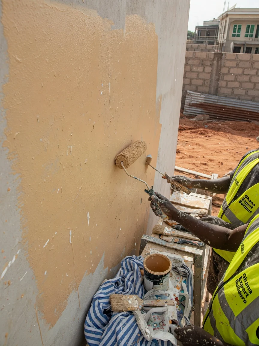 Signature estate construction in Accra — signature estate construction bespoke residence craft detail trasacco valley accra ghanaexpertbuilders, Accra Ghana