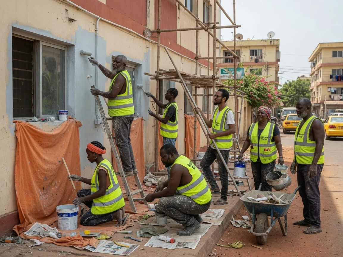 Building retrofit and services upgrade in Accra — building retrofit services upgrade occupied premises cantonments accra installersghana, Accra Ghana