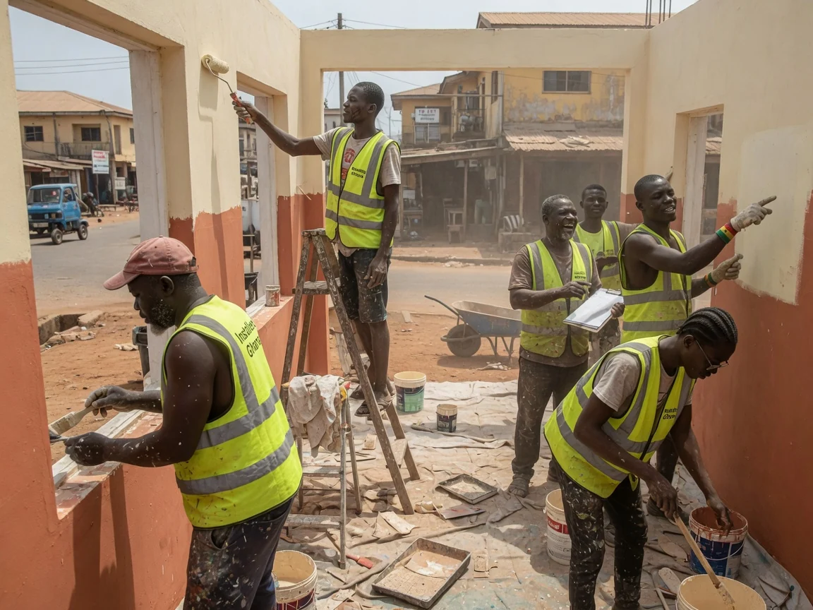 Warranted installation handover in Accra — decade warranty installation certificate handover multi property accra installersghana, Accra Ghana
