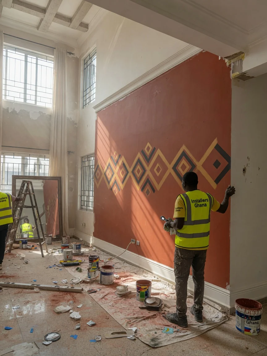 Turnkey interior installation delivered from scope to handover in Accra — installers ghana turnkey interior installation scope to handover ridge accra installersghana, Accra Ghana
